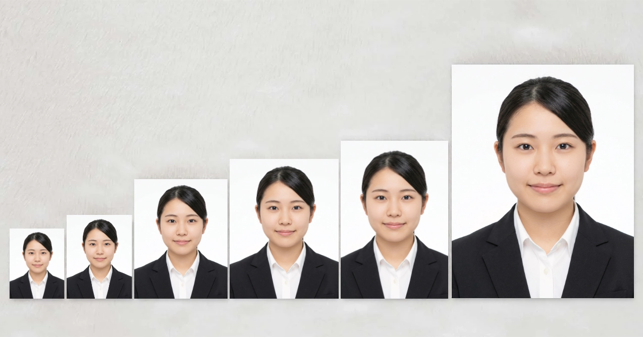 西尾市の写真館 フォトスタジオHIKARI：公的規格を厳守しながらも、その人本来の美しさを引き出す、夫婦二人三脚で創るパスポート写真